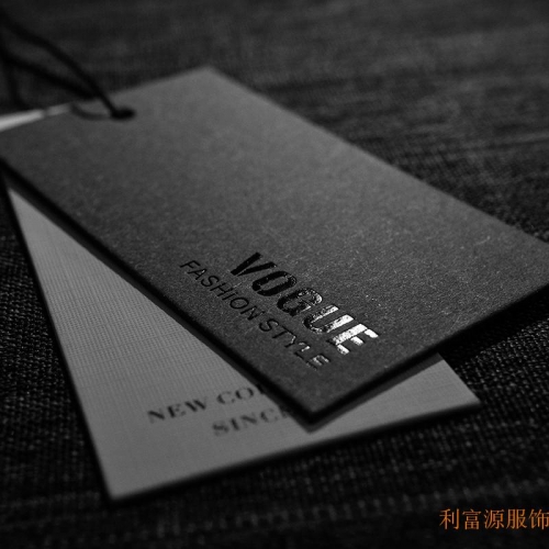 服装吊牌厂男女装吊牌定做吊卡衣服商标童装标签印刷纸卡订做